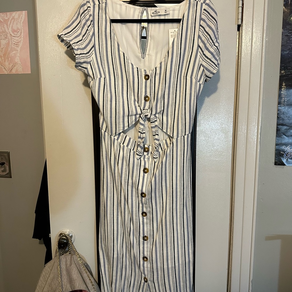 Stripped Long Maxi dress